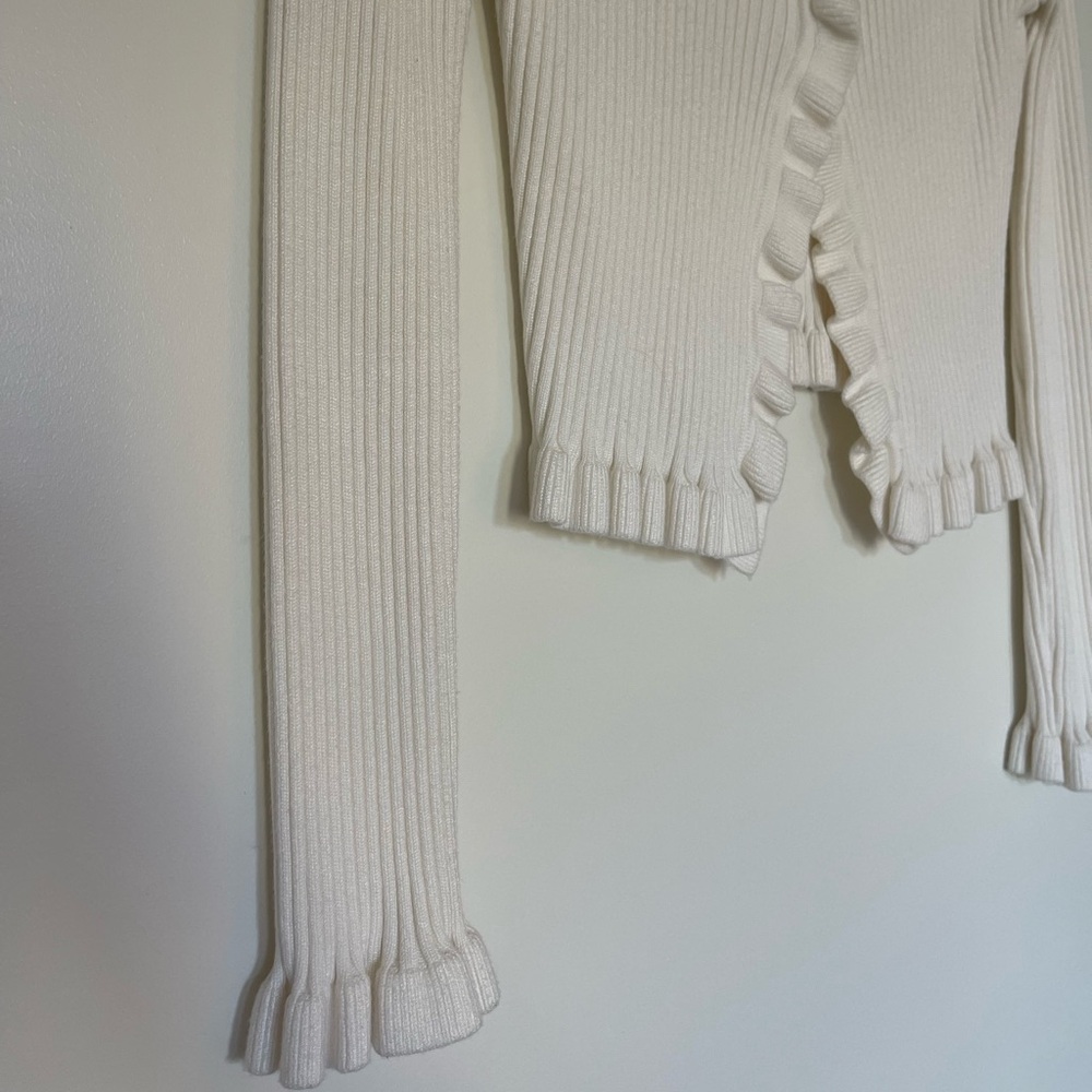 Mabel Ribbed Cardigan - Picture 2 of 3